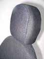 Carbon fibre headrest
