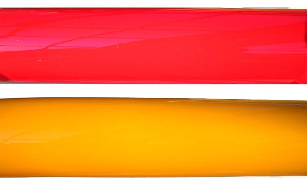 Red or Yellow powdercoating