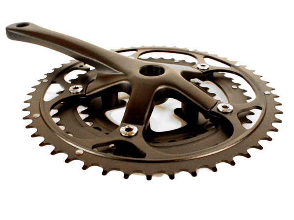 Crank set 52/42/30 t.