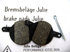 Bremsbelge Julie
