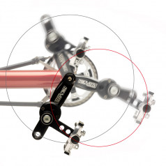 Pendulum crank  for passenger